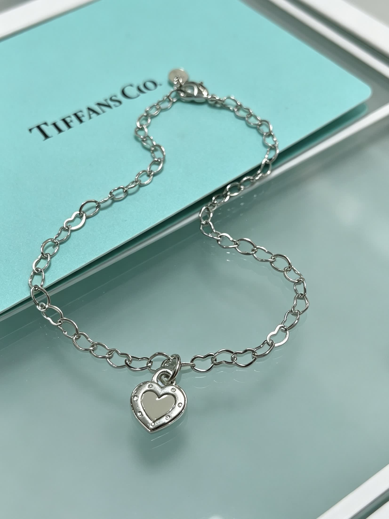Tiffany & Co. Heart Charm Bracelet